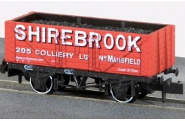 NR-7007 Shirebrook Colliery 7 Plank Wagon - N Gauge